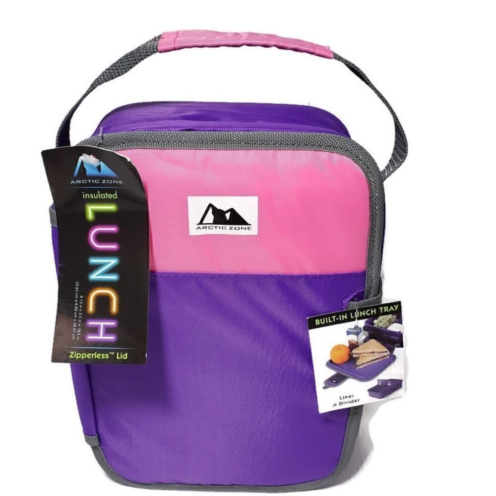 ‎Arctic Zone Insulated Kids Zipperless Lunch Box!